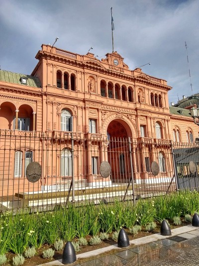 Casa Rosada（粉红色的房子），五月广场，布宜诺斯艾利斯，阿根廷
