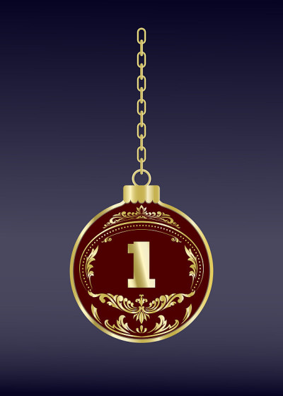 Luxury gold badges