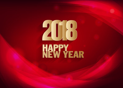 2018年新春贺卡和狗年新春快乐