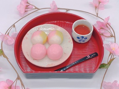 三色饺子