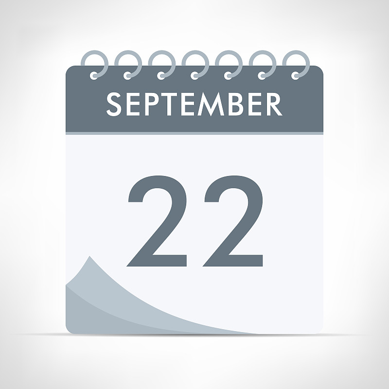 9月22日-日历图标