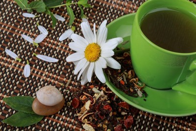 茶。