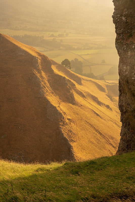 Winnats Pass, Peak District National Park，英格兰