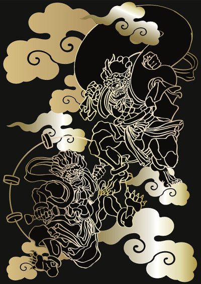 风之神与日本风之手