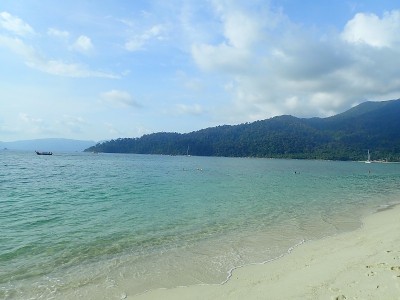 Lipe岛的日落海滩