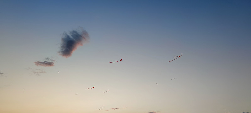 天空中的风筝