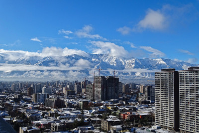 下雪的城市