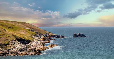 Douarnenez。Sizun角。千分之一瞬。Finistere。布列塔尼