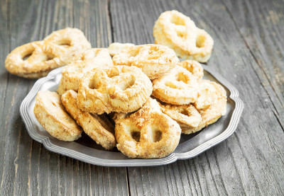 咸奶酪椒盐卷饼