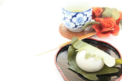 日本糕点，柏和麻糬