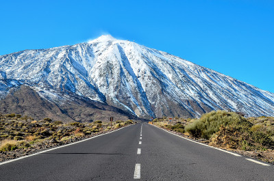 泰德火山国家公园的沙漠景观