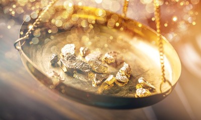 黄金。