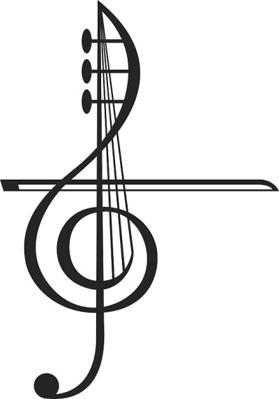 小提琴和高音谱号