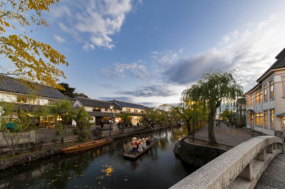 Kurashiki日落时