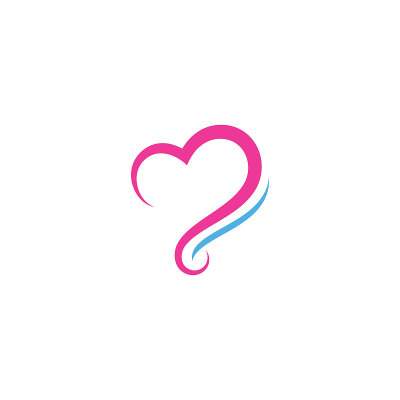 图形设计图标的心脏图标