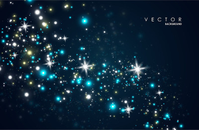 闪耀着神奇光芒的星星