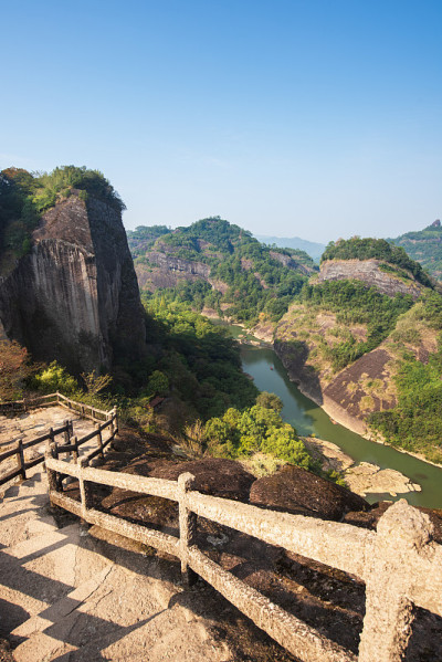 中国福建省武夷山的风景