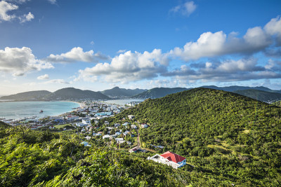 Philipsburg城镇的风景