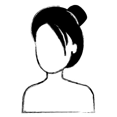 美丽的女人赤膊头像人物