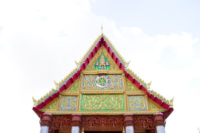 屋顶的寺庙