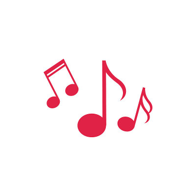 Music notes icons set vector illustration eps 10
