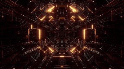 技术线框可视化3d渲染设计