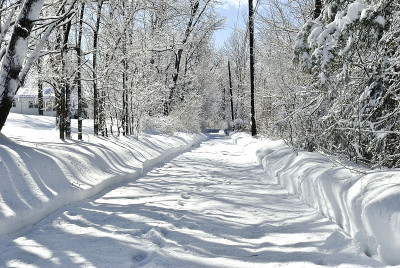 雪道路