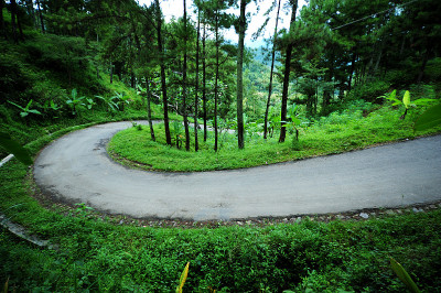 发夹路有上坡路
