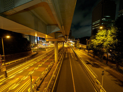 高速公路夜景