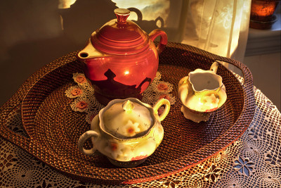 旧的茶具