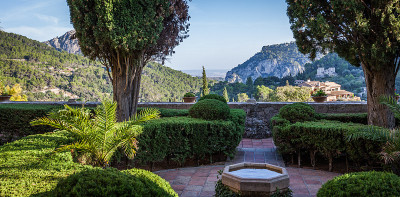 valldemosa美丽的花园