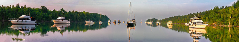 后海湾全景