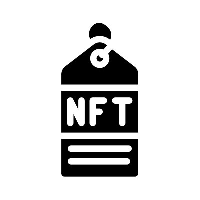 非ft标签字形图标矢量插图
