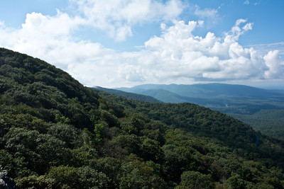 座头鲸岩，蓝岭公园路，弗吉尼亚州