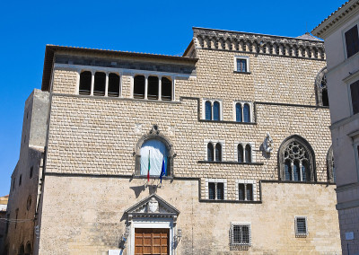 Vitelleschi宫。Tarquinia。拉齐奥。意大利。