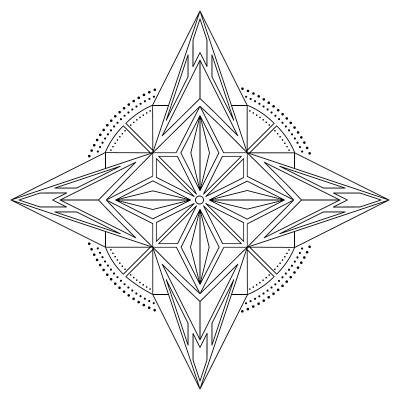 向量曼荼罗插图