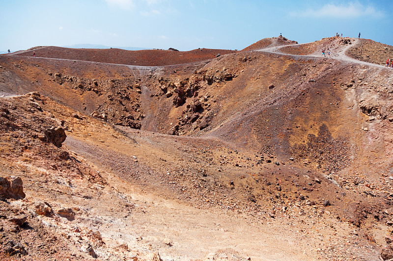 尼亚加孟尼火山岛，圣托里尼岛