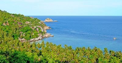 美丽的夏日海景