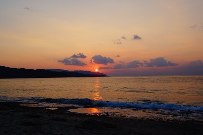 日本美丽的天美岛