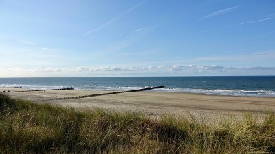 海边的沙丘景观