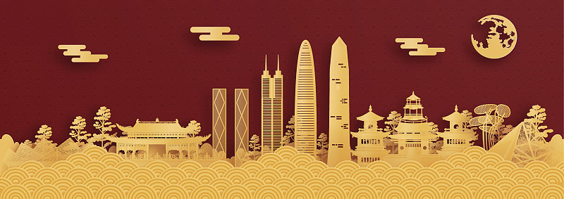 前往中国深圳旅游