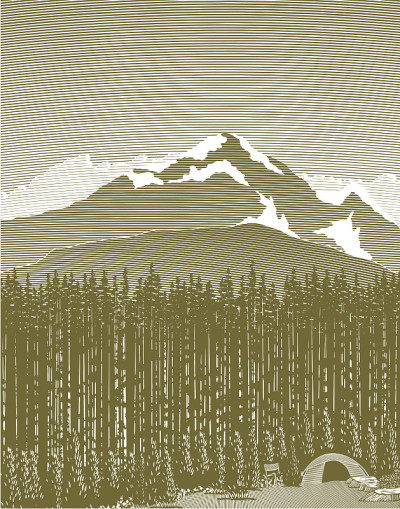 木刻荒野山营