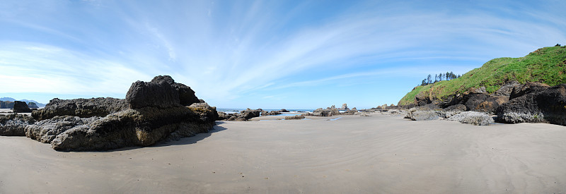 岩石海滩