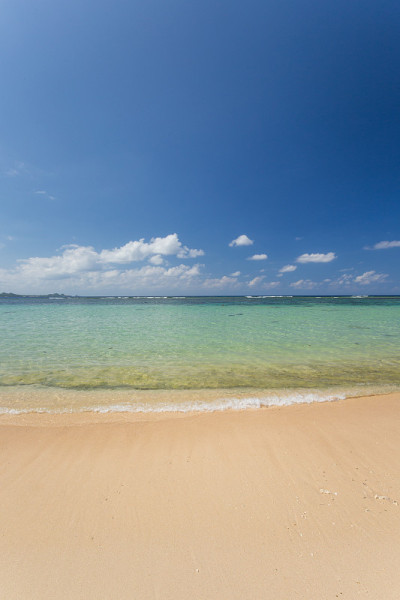 海滩(石垣米原海岸在日本
