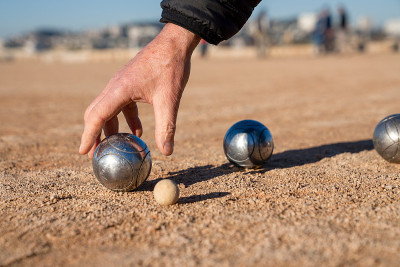 Petanque，传统的法国球类游戏