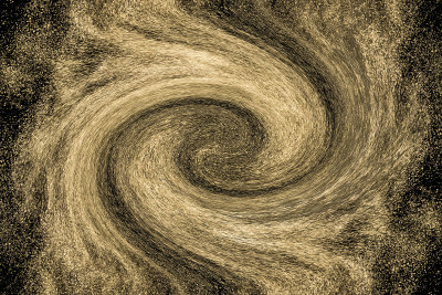 神奇的抽象墙纸。星尘。螺旋星系