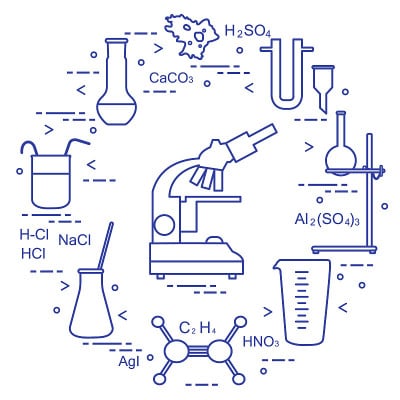 化学科学、教育要素。