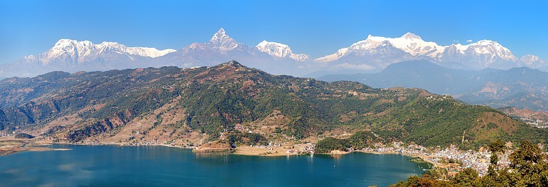 安娜普纳山，喜马拉雅山脉，博卡拉