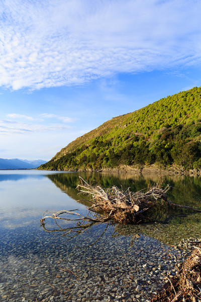 美丽的哈威湖风景。