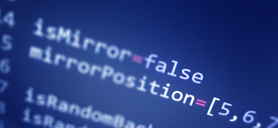 彩色编程php和html代码上的监视器。PHP语言代码的特写。后台编程，软件开发理念
